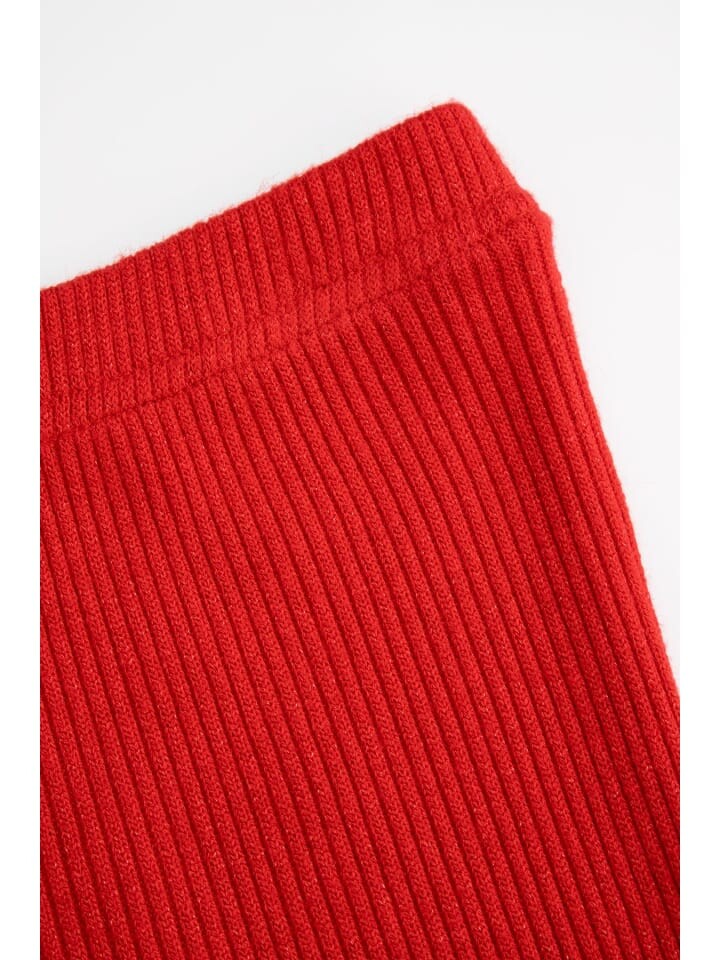 Леггинсы Coccodrillo Gerippte Leggings mit langem Hosenbein, красный — фото 3