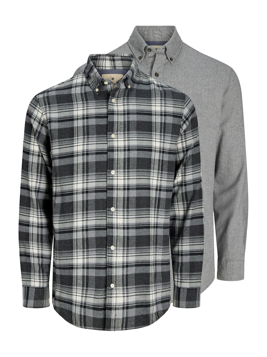 

Рубашка на пуговицах классического кроя Jack & Jones Premium JPRBLUBARKLEY, серый