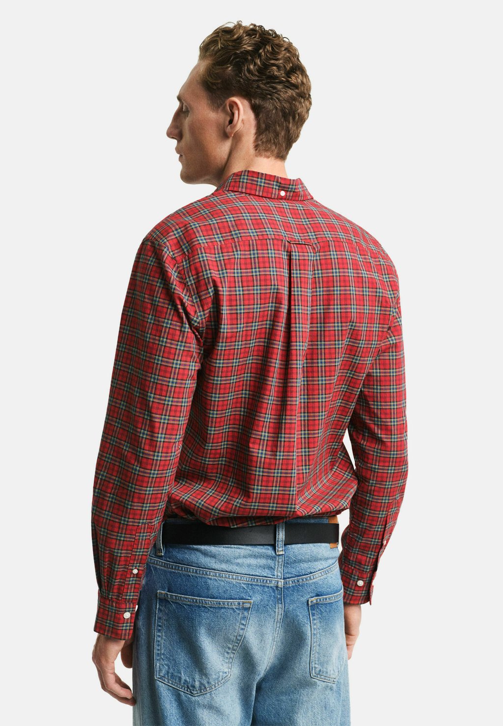 

Рубашка CLASSIC TARTAN SHIRT GANT, красный