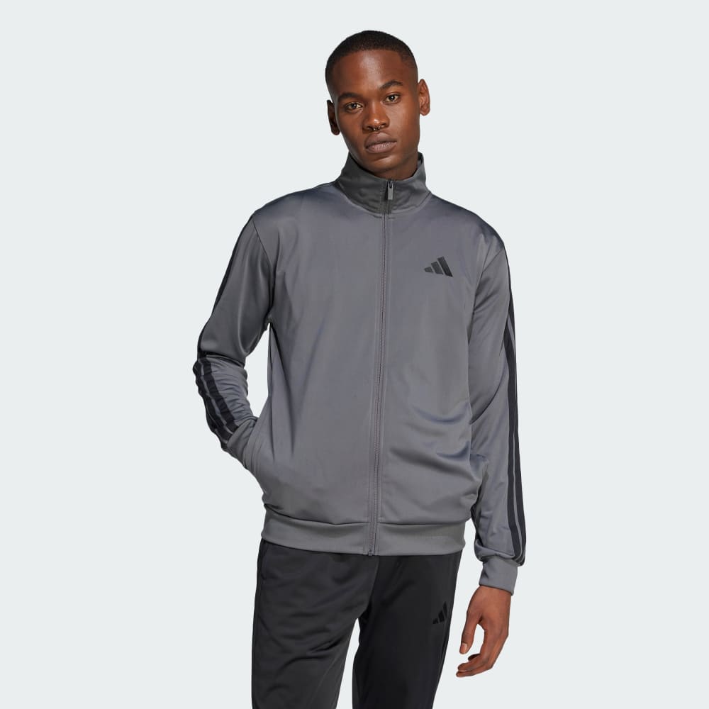 

Спортивный костюм Adidas 3-Stripes Tricot Regular Track Jacket, цвет Grey Six