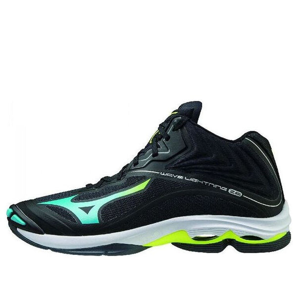 

Кроссовки wave lightning z6 'black green' Mizuno, черный