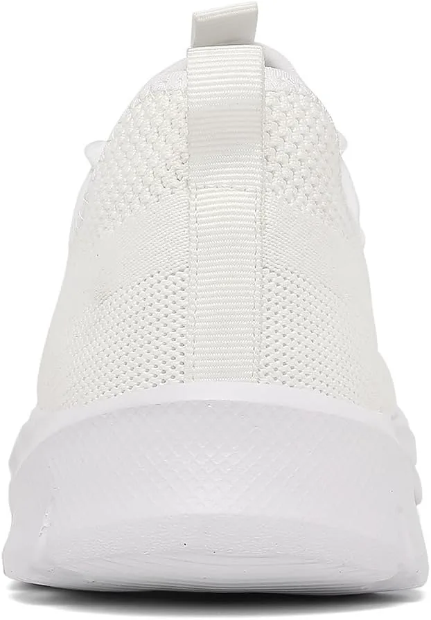 

Мужские слипоны RELyt для ходьбы, противоскользящие кроссовки для бега, дышащие спортивные кроссовки, легкие кеды для тренажерного зала, унисекс, белый