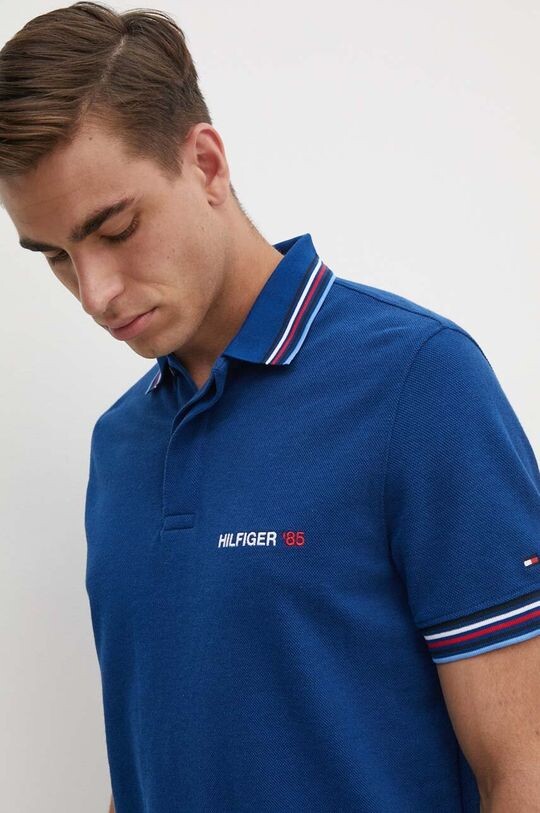 

Поло Tommy Hilfiger, темно-синий