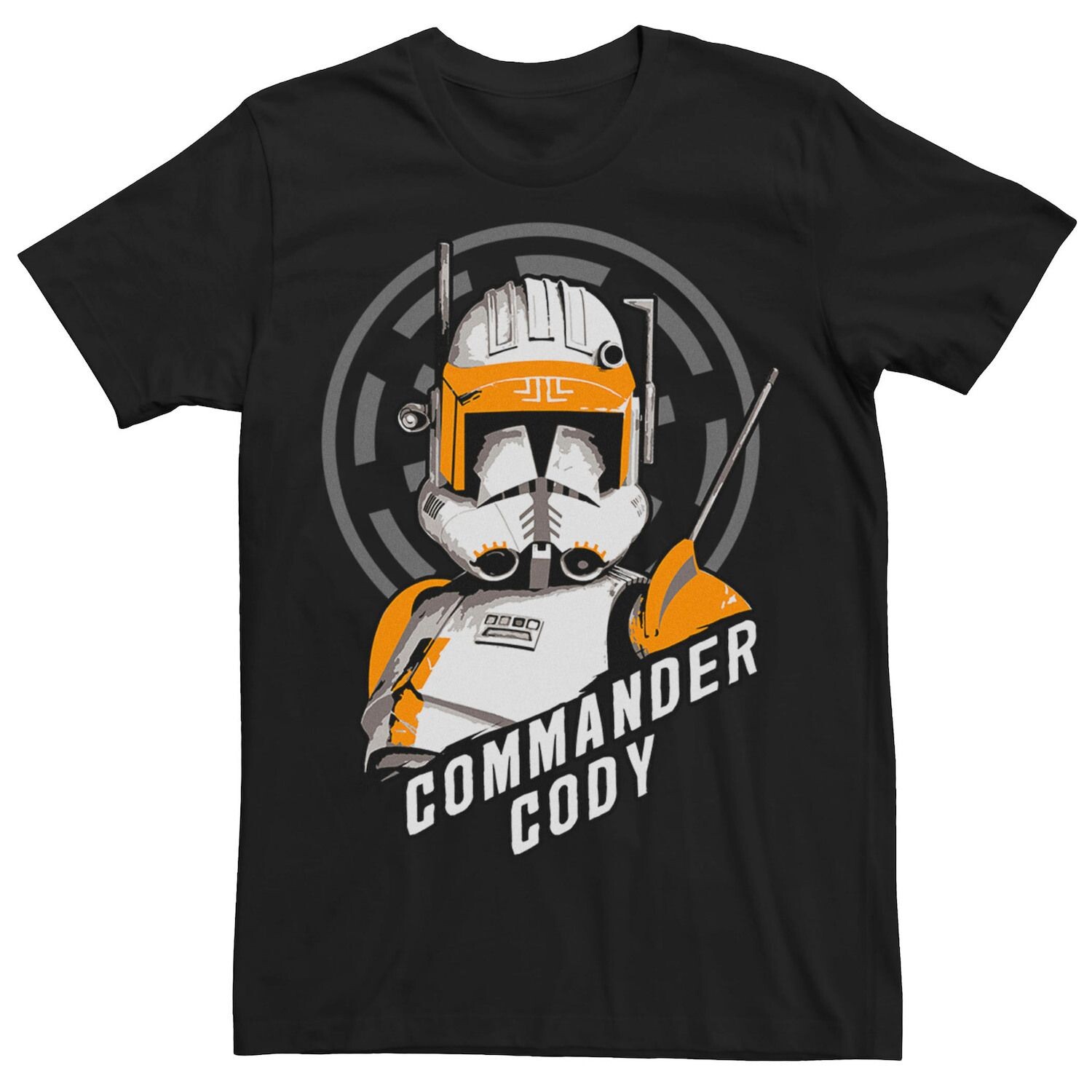 

Мужская футболка с логотипом Star Wars Commander Cody Bust Licensed Character