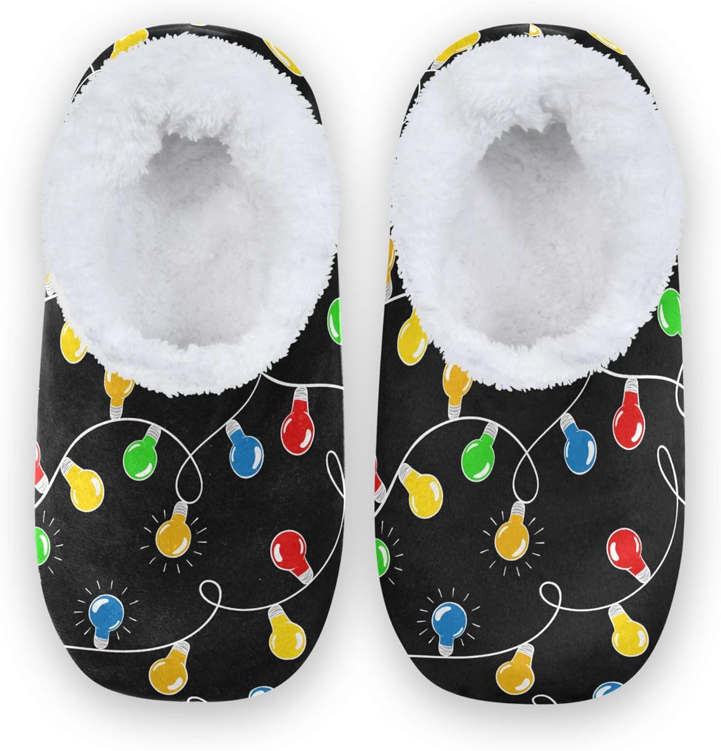 

Домашние тапочки Umidedor с мягкой пенной стелькой для женщин и мужчин, черный