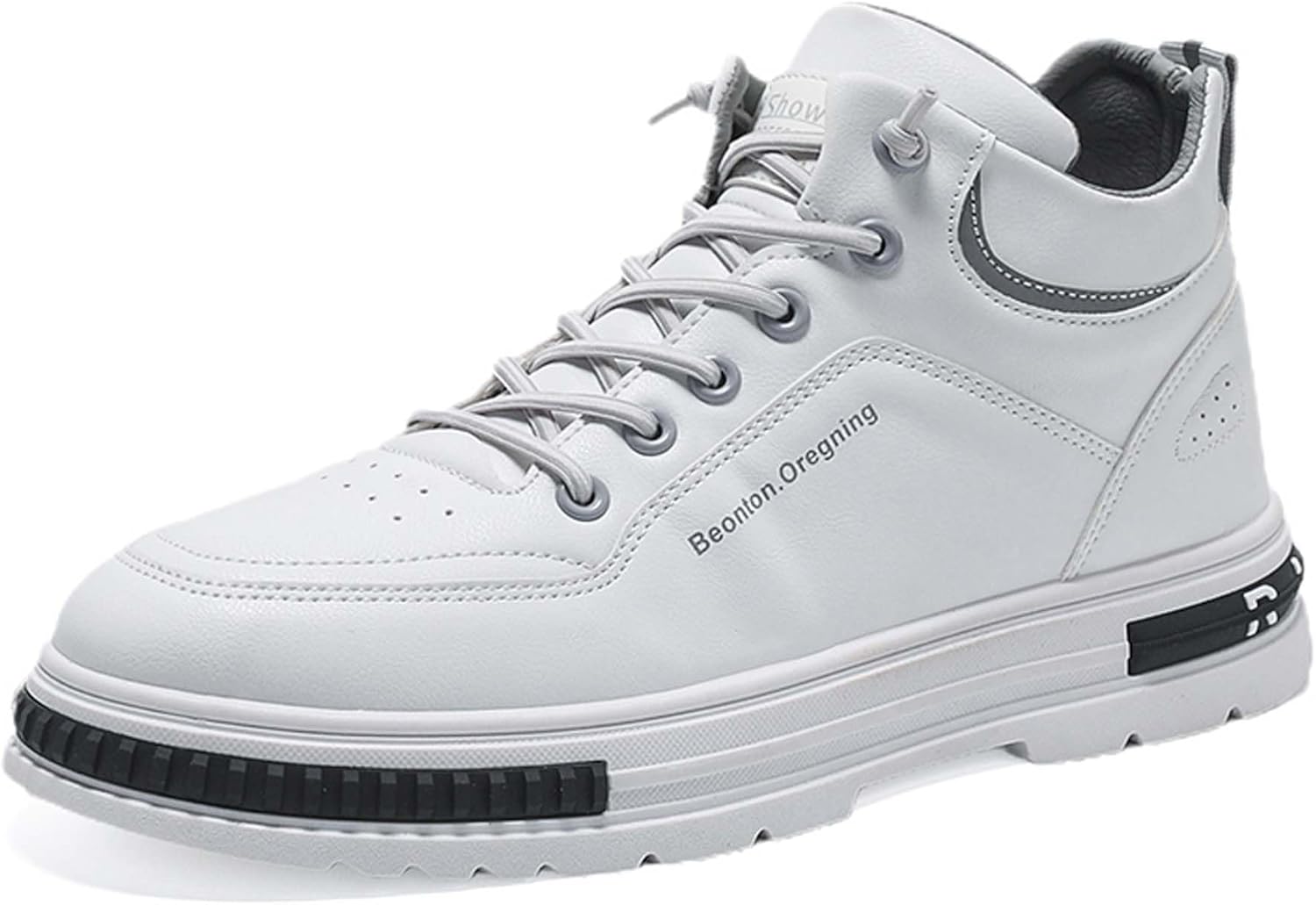 

Высокие повседневные кроссовки для осени и зимы, легкие и теплые походные обувь для улицы Generic, белый