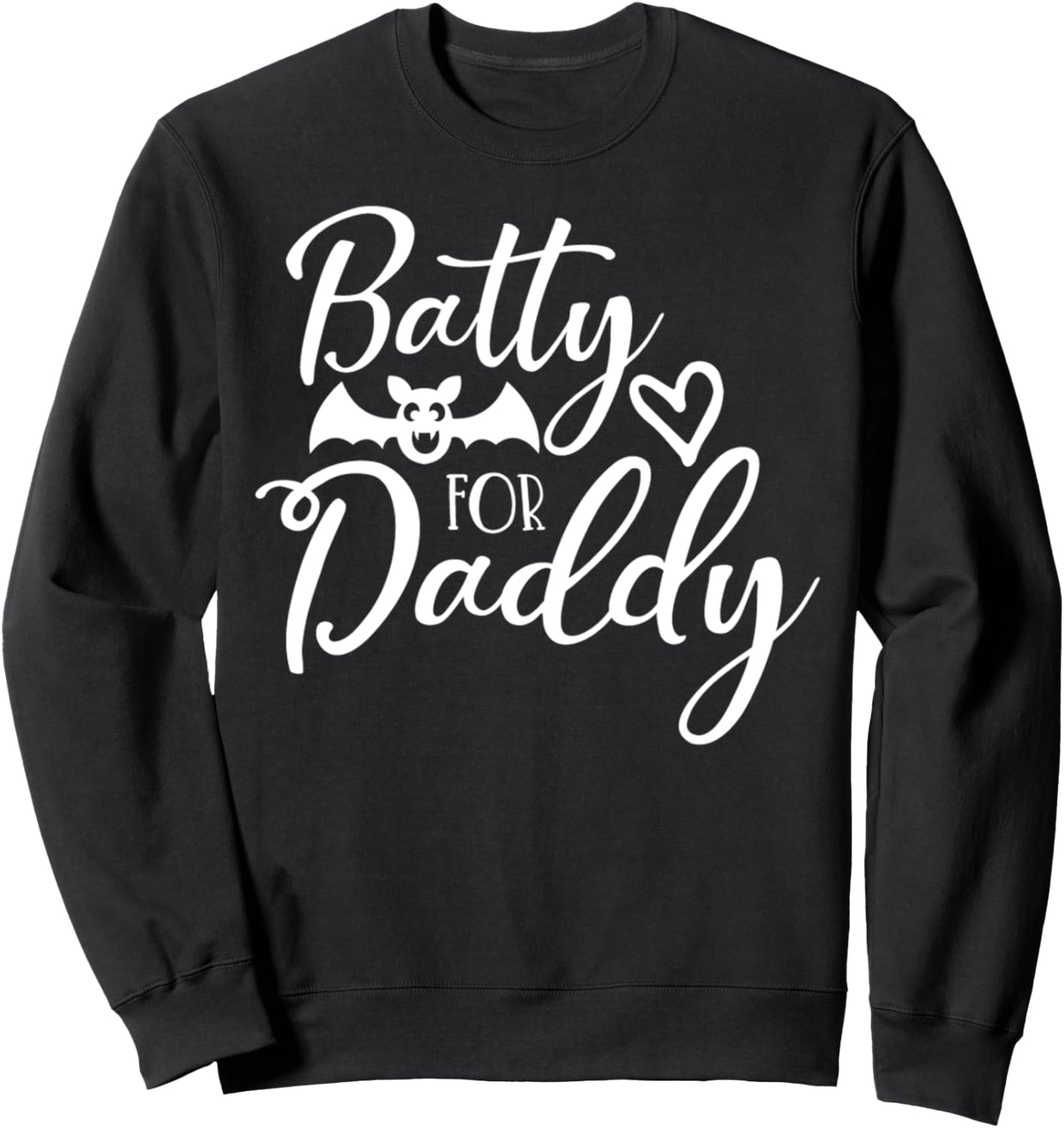 

Забавная толстовка на Хэллоуин для папы Batty For Daddy, черный
