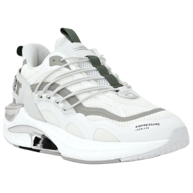 PLEIN SPORT Кроссовки Runner PRESSURE Low top Casual Shoes Unisex White — фото 3