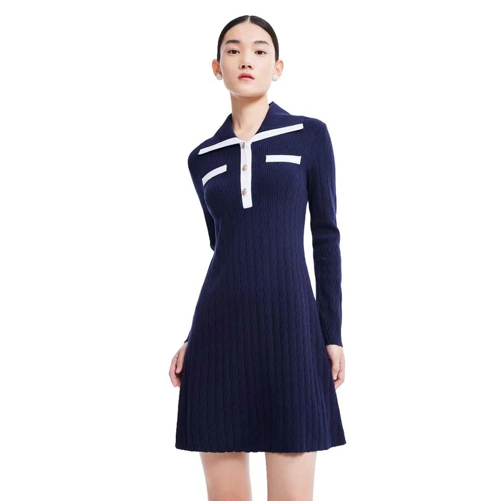 

Платье Lily French Knit, синий
