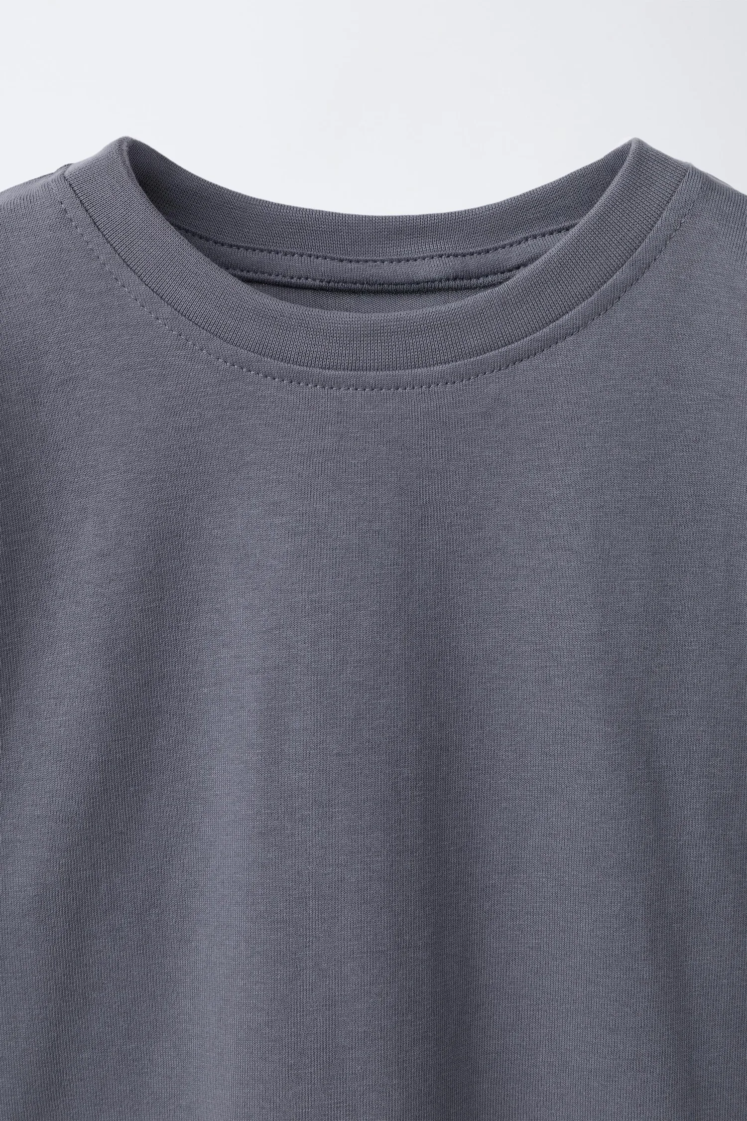 Zara Набор из 3 футболок в полоску и однотонных футболок — фото 4