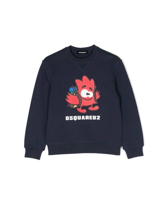 

Толстовка Relax Felpa Dsquared2, мультиколор