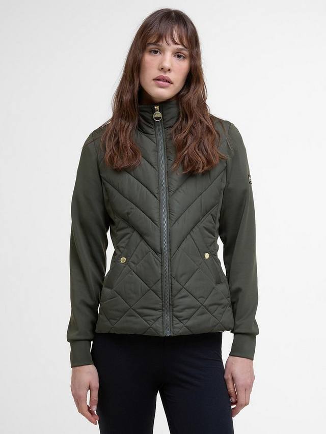

Утепленный худи International Natalia с прострочкой Barbour, Envy