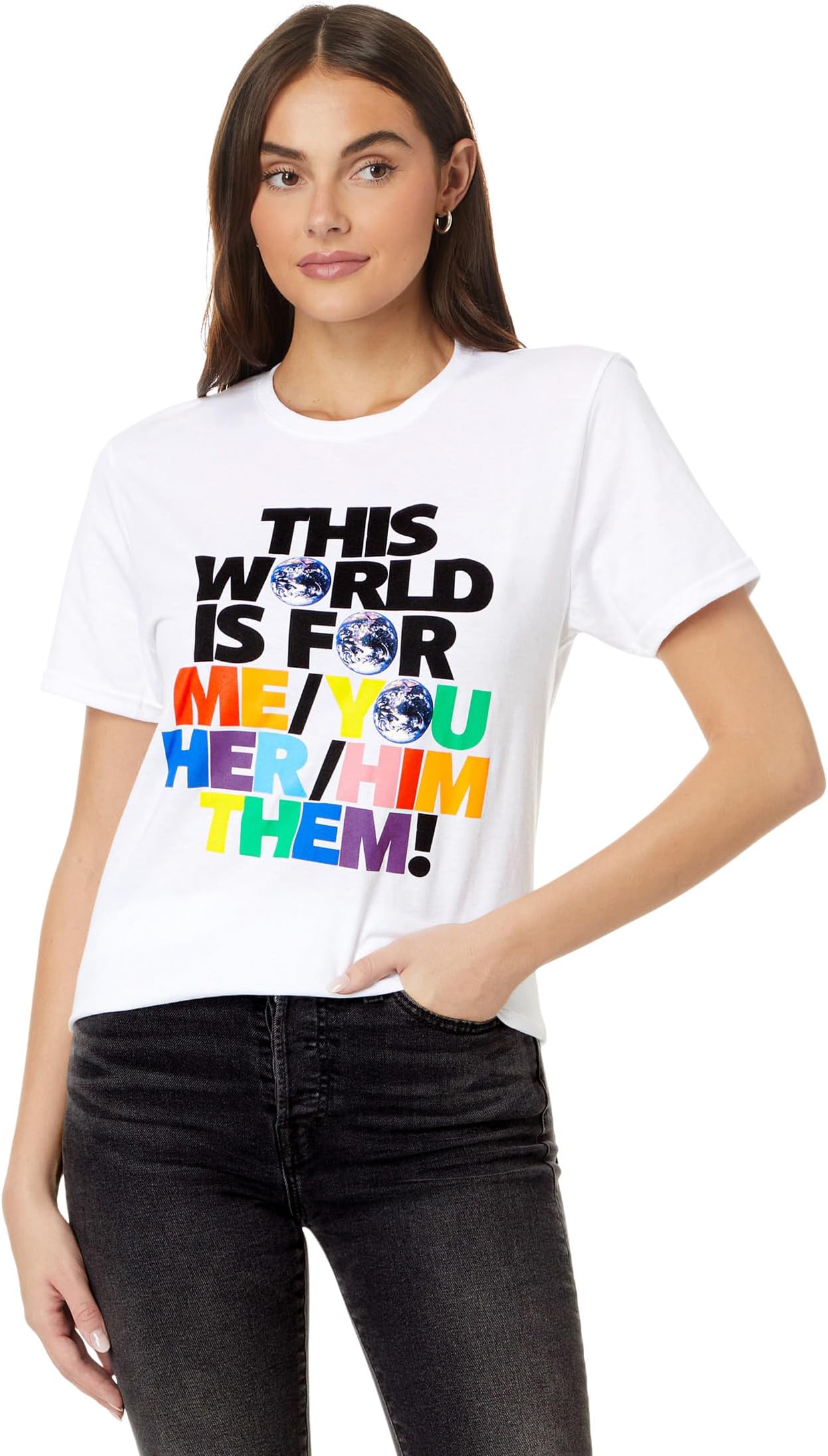 

Футболка The Phluid Project This World Premium Blend Short Sleeve Tee, белый