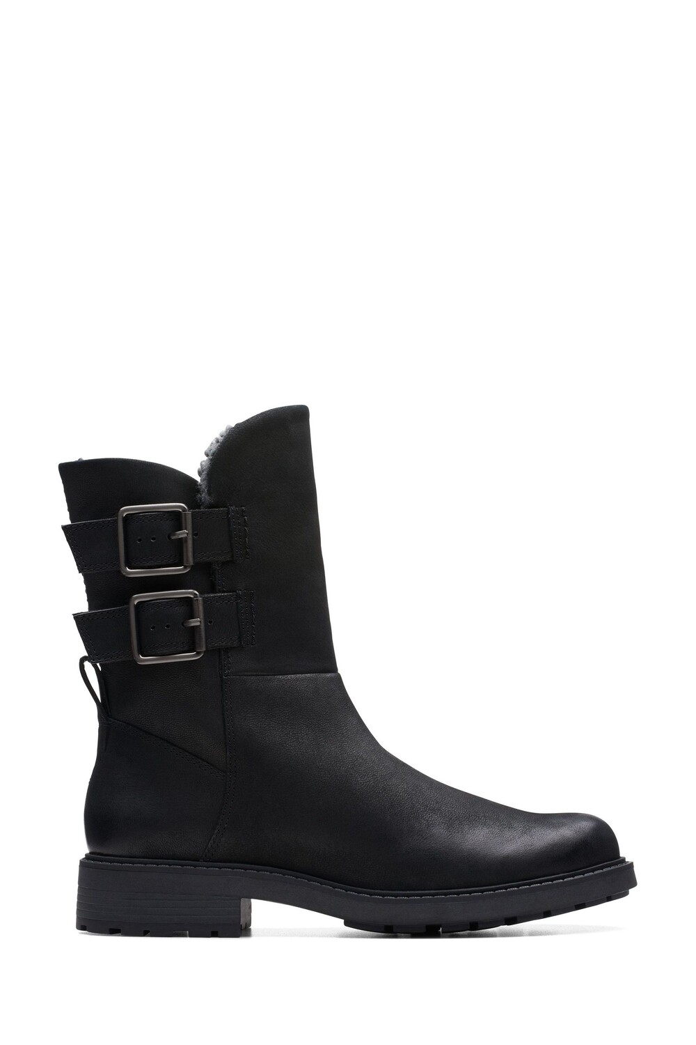

Ботильоны Orinoco2 с теплой подкладкой и пряжкой Clarks, черный
