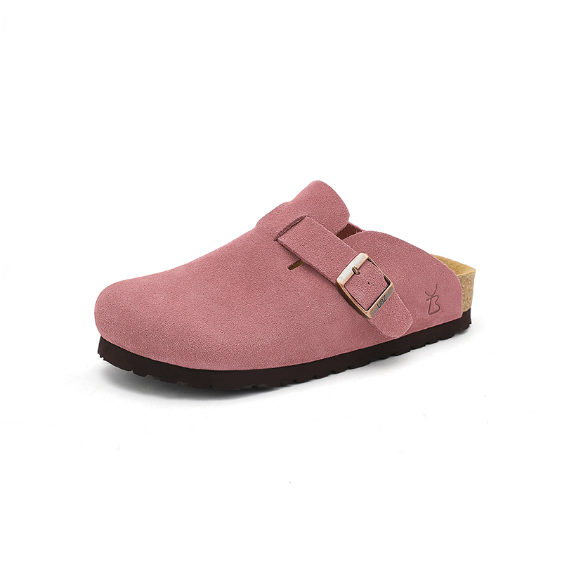 UBZ Закрытые тапочки женские малинового цвета, цвет Raspberry Pink