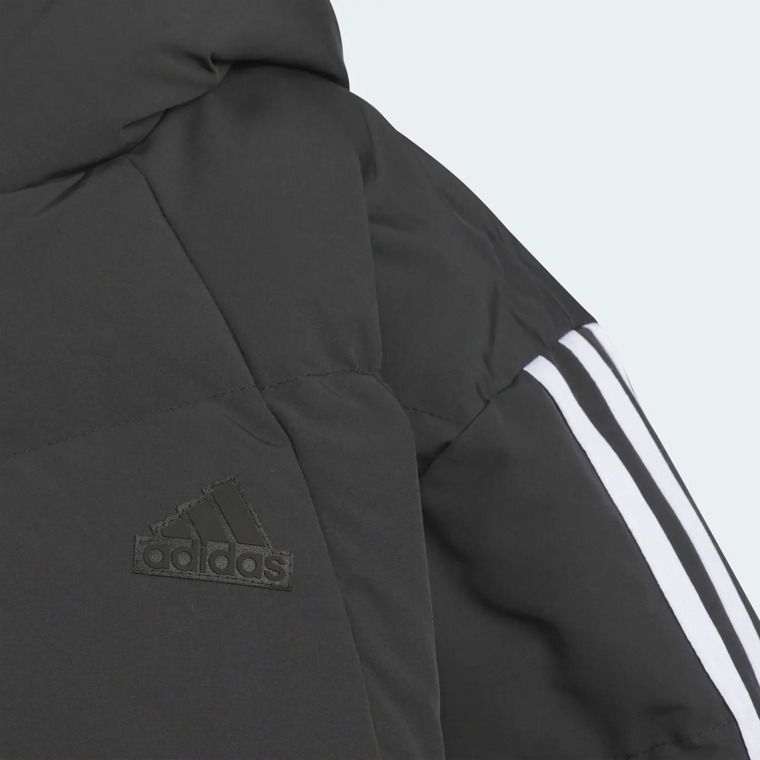 Пуховая куртка Adidas, черный — фото 4