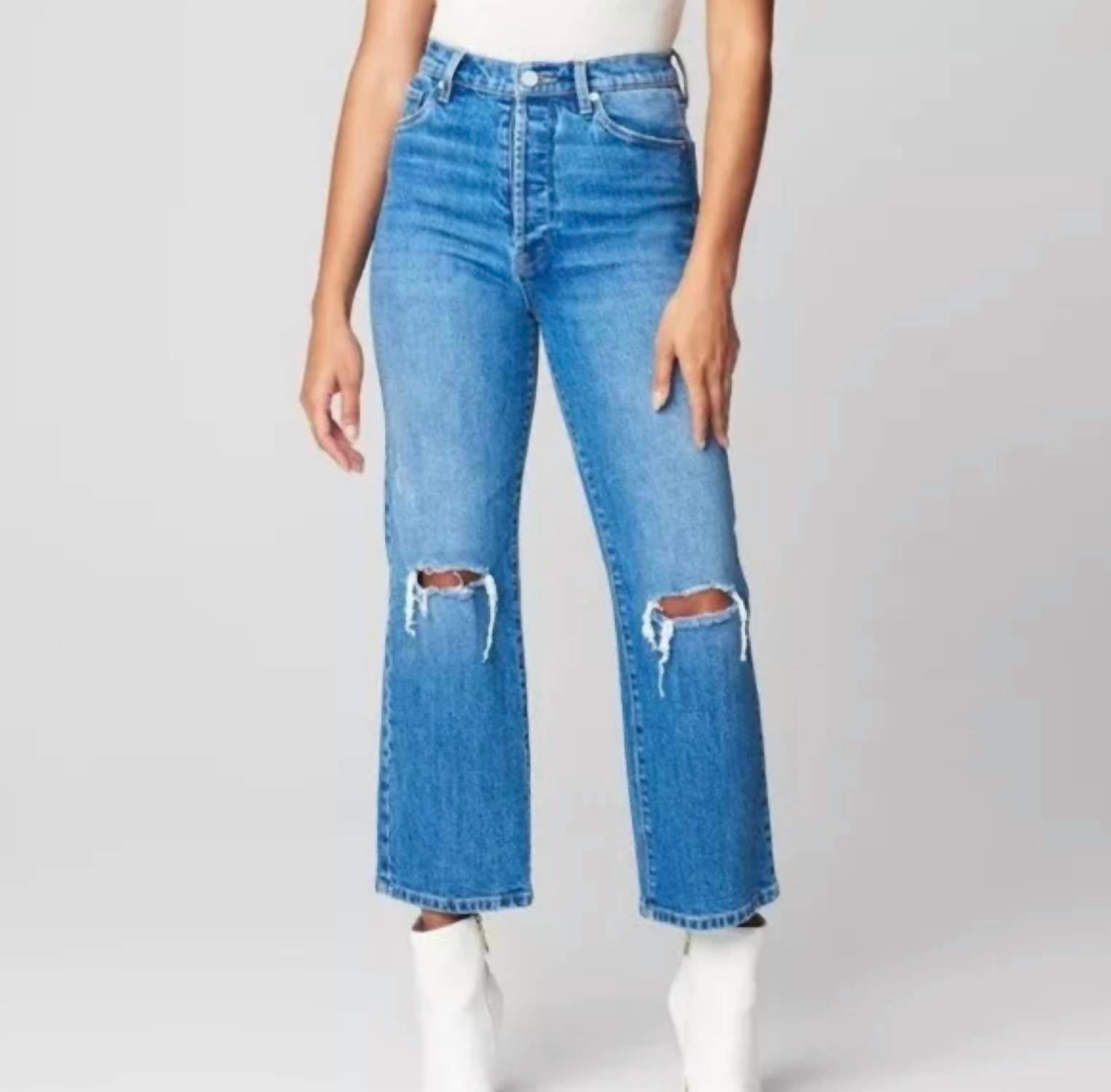 

Прямые джинсы Baxter Ribcage от Wirl Wind BLANKNYC