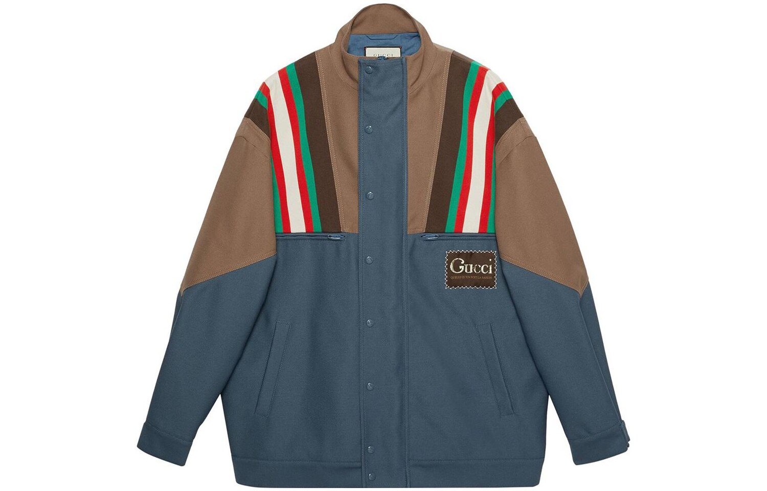 

Мужская куртка Gucci, синий/коричневый