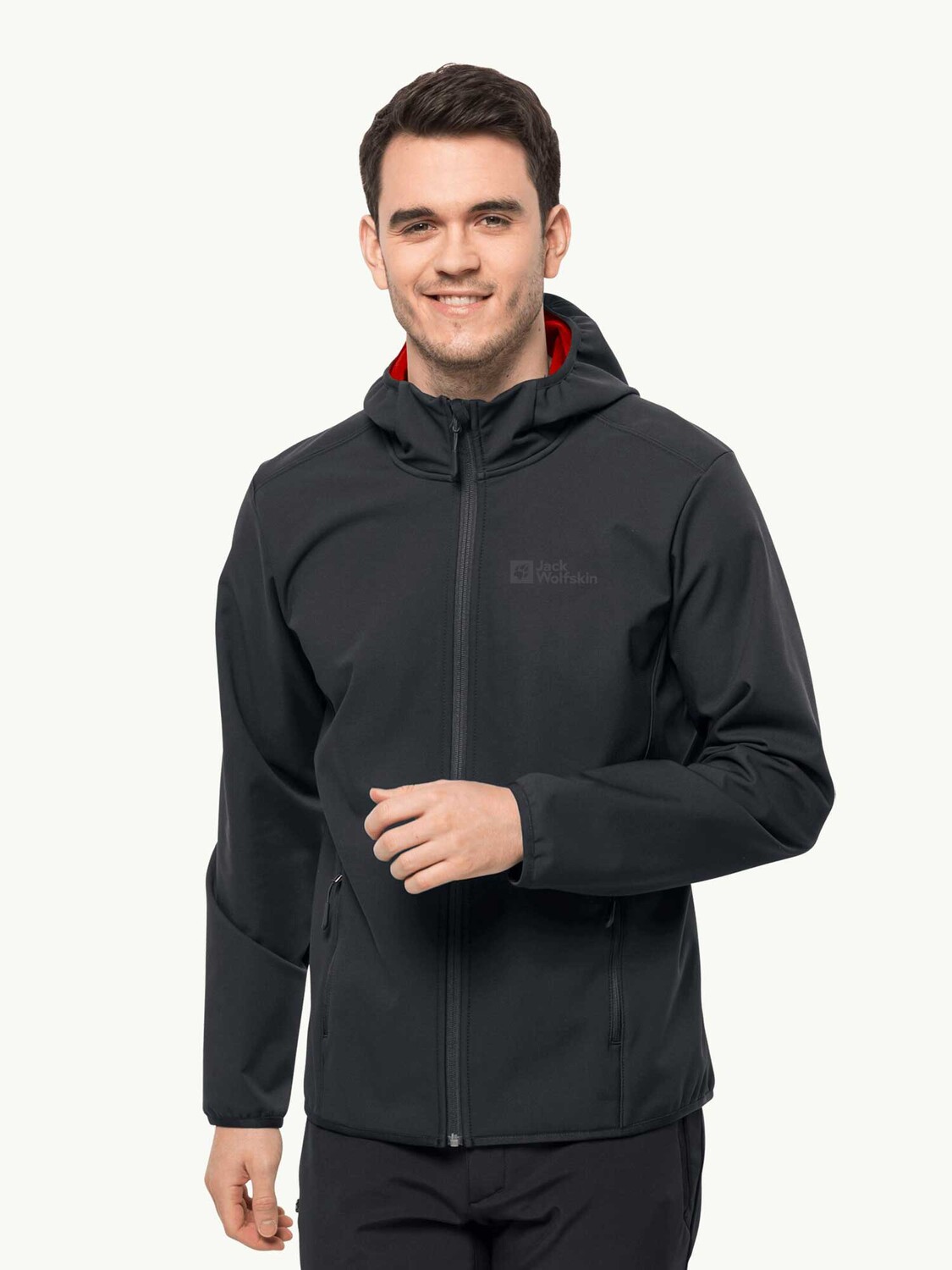 

Куртка Jack Wolfskin BORNBERG HOODY M, серый