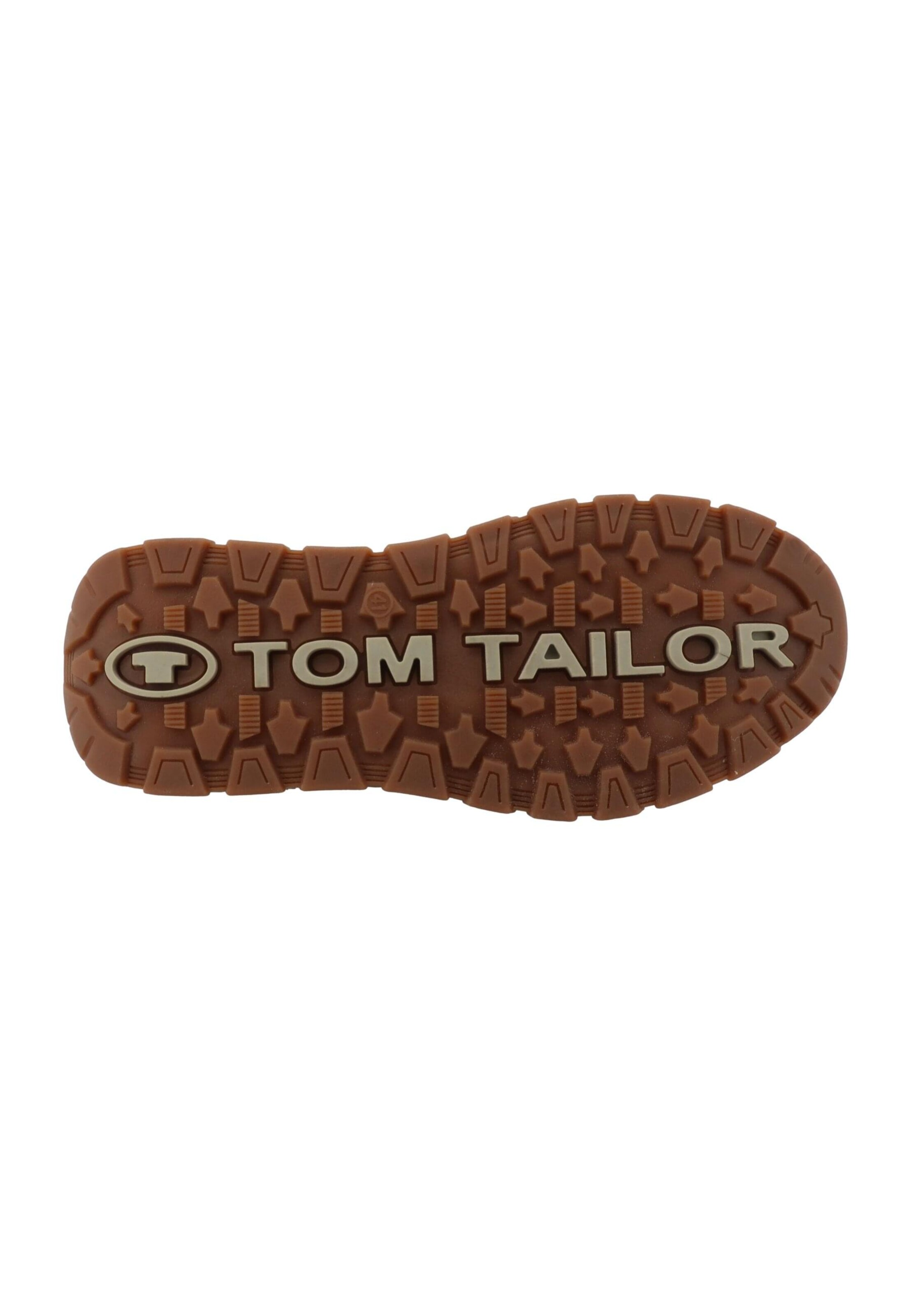 TOM TAILOR Ботинки на шнуровке в цвете Cognac, темно-коричневый — фото 4