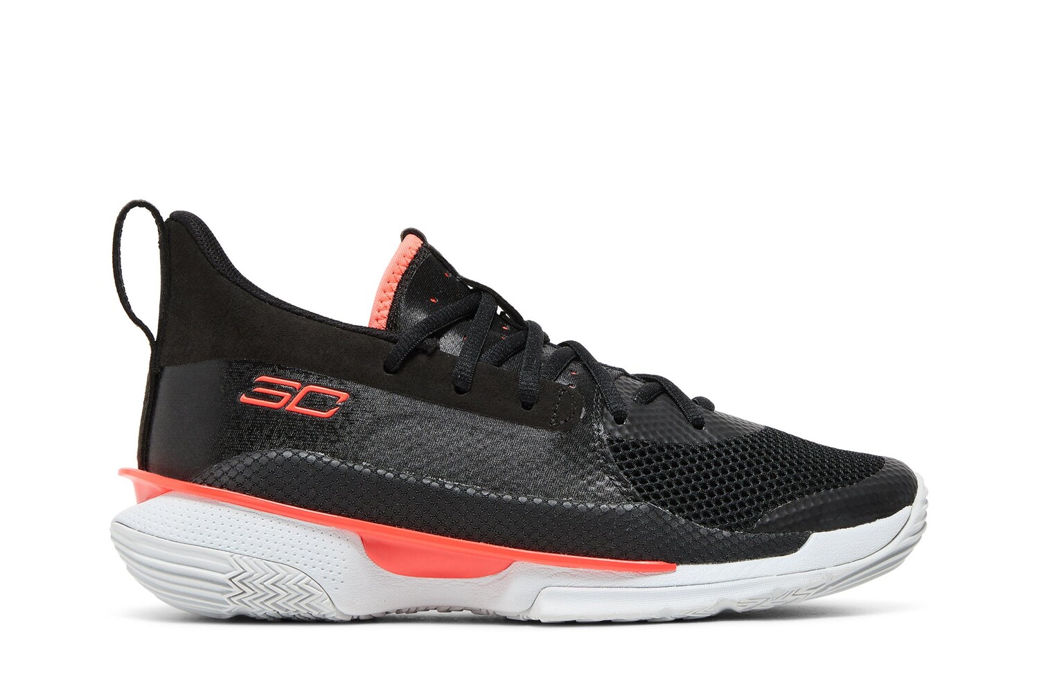 

Кроссовки Curry 7 Big Kids Under Armour, черный