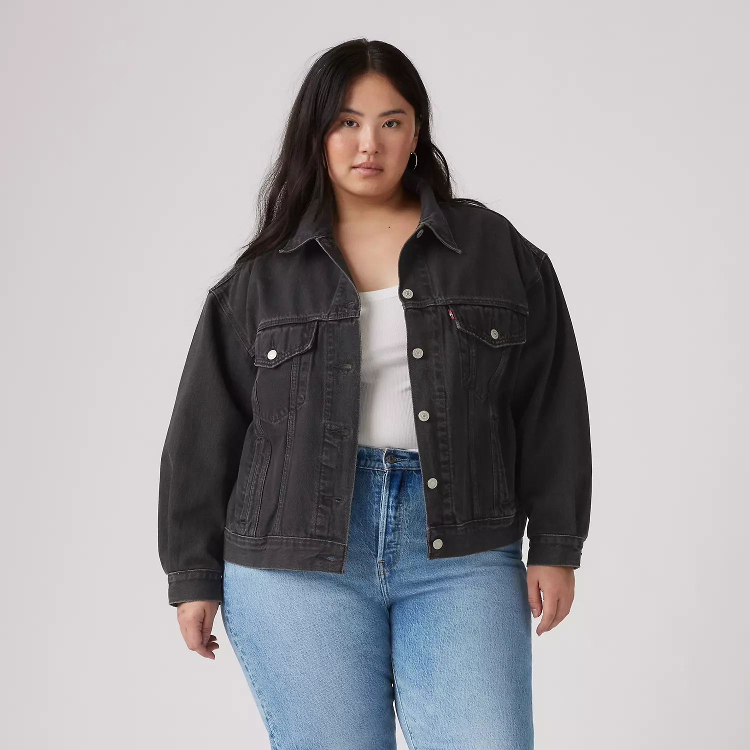 

Куртка дальнобойщика 90-х (большие размеры) Levi's, черный