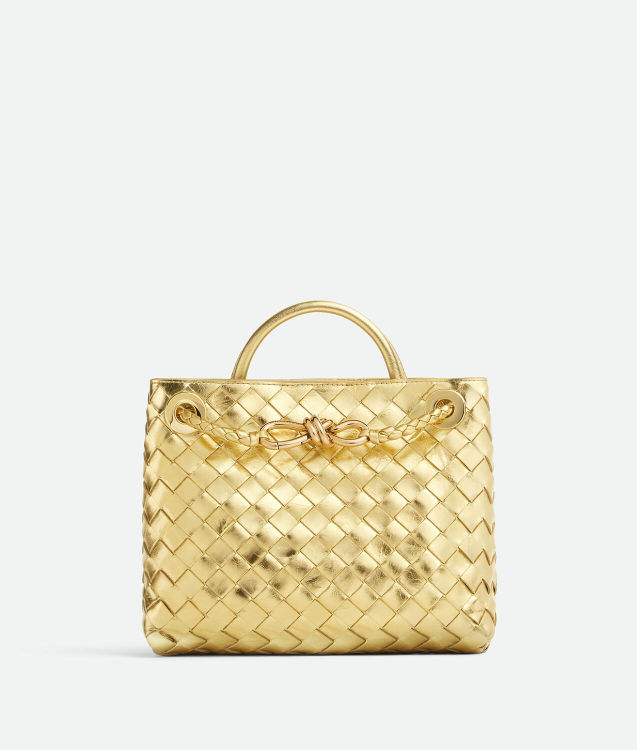 Маленькая andiamo BOTTEGA VENETA, золото