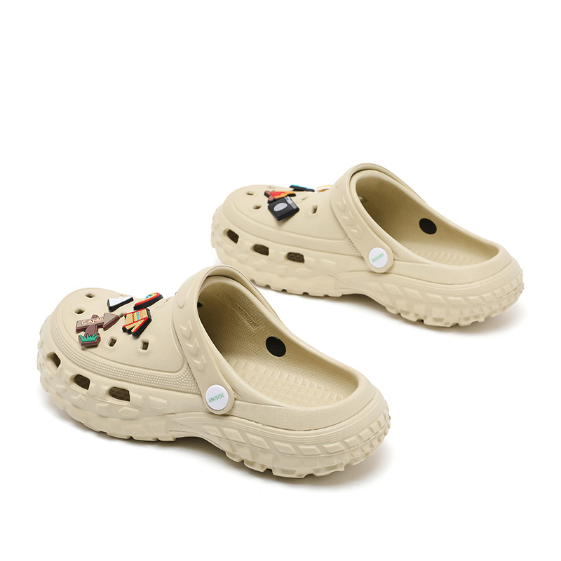 JOSINY Клоги женские хаки на каблуке 5,8 см, цвет Khaki (Heel Height 5.8cm) — фото 3
