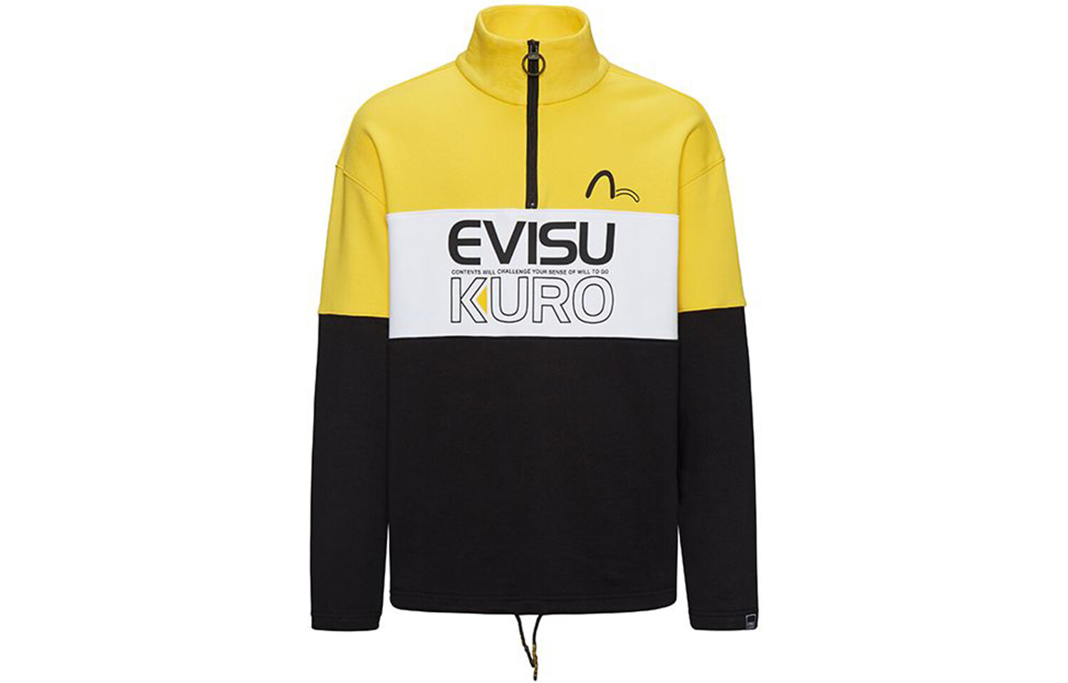 

Толстовка мужская Желтая/черная Evisu, желтый/черный