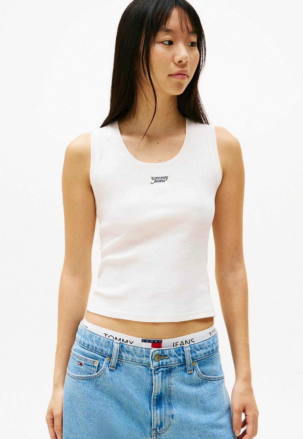 

Топ Tommy Jeans, белый