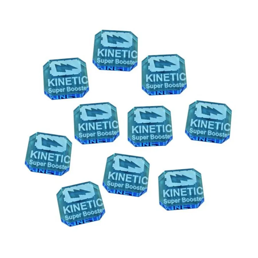 

Жетоны боеприпасов Gaslands Kinetic Super Booster — флуоресцентный синий, Token Sets - Gaslands (Litko Aerosystems)