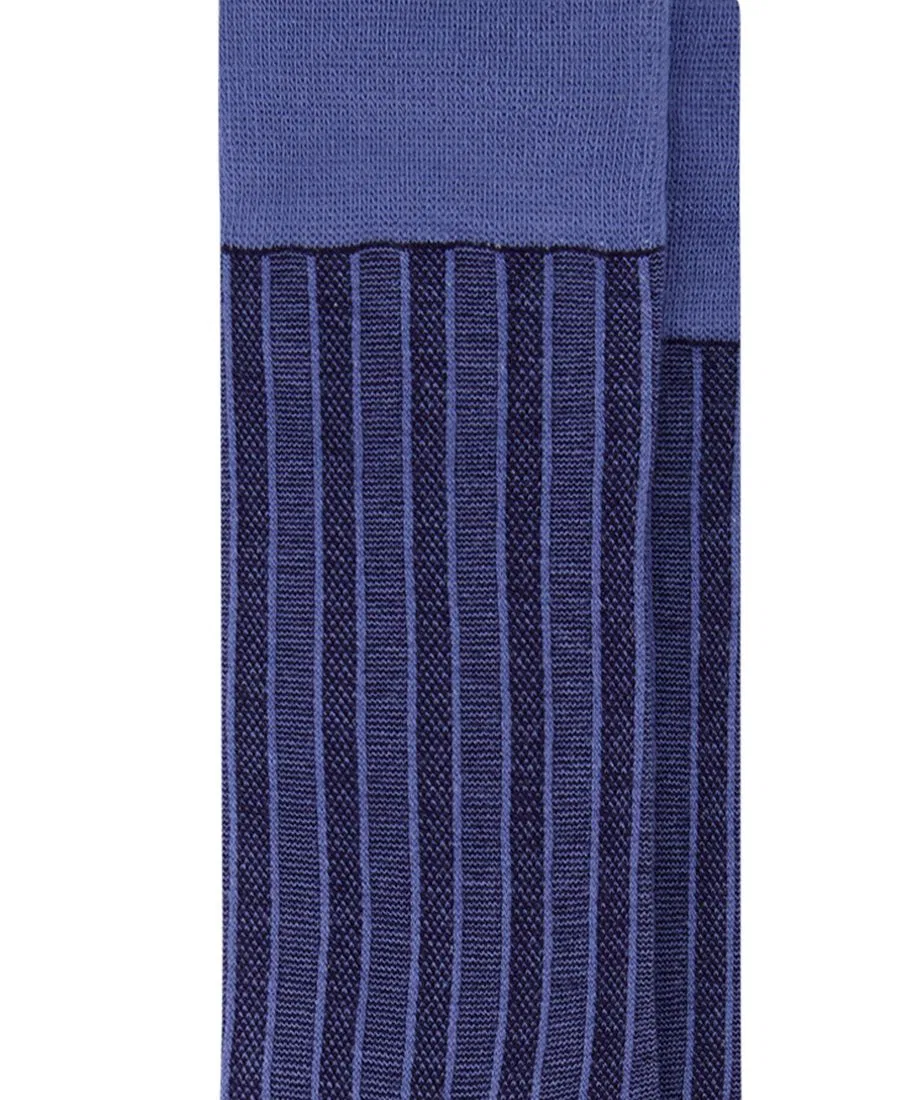 Мужские классические носки средней высоты Calvin Klein, Blue — фото 2