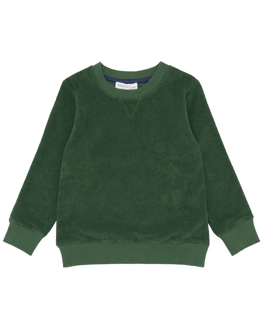 Minnow Terry Sweatshirt, зеленый