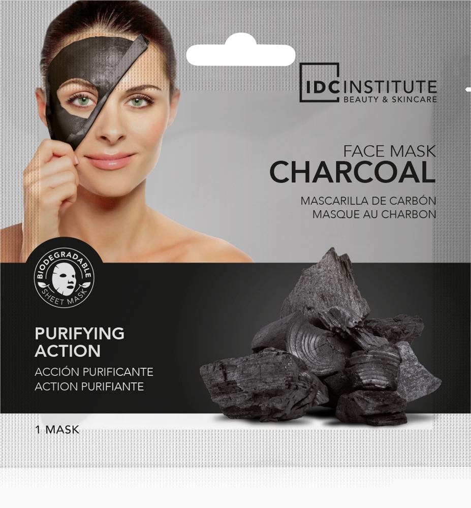 

Очищающая маска для лица с древесным углем Idc Institute, 22 гр