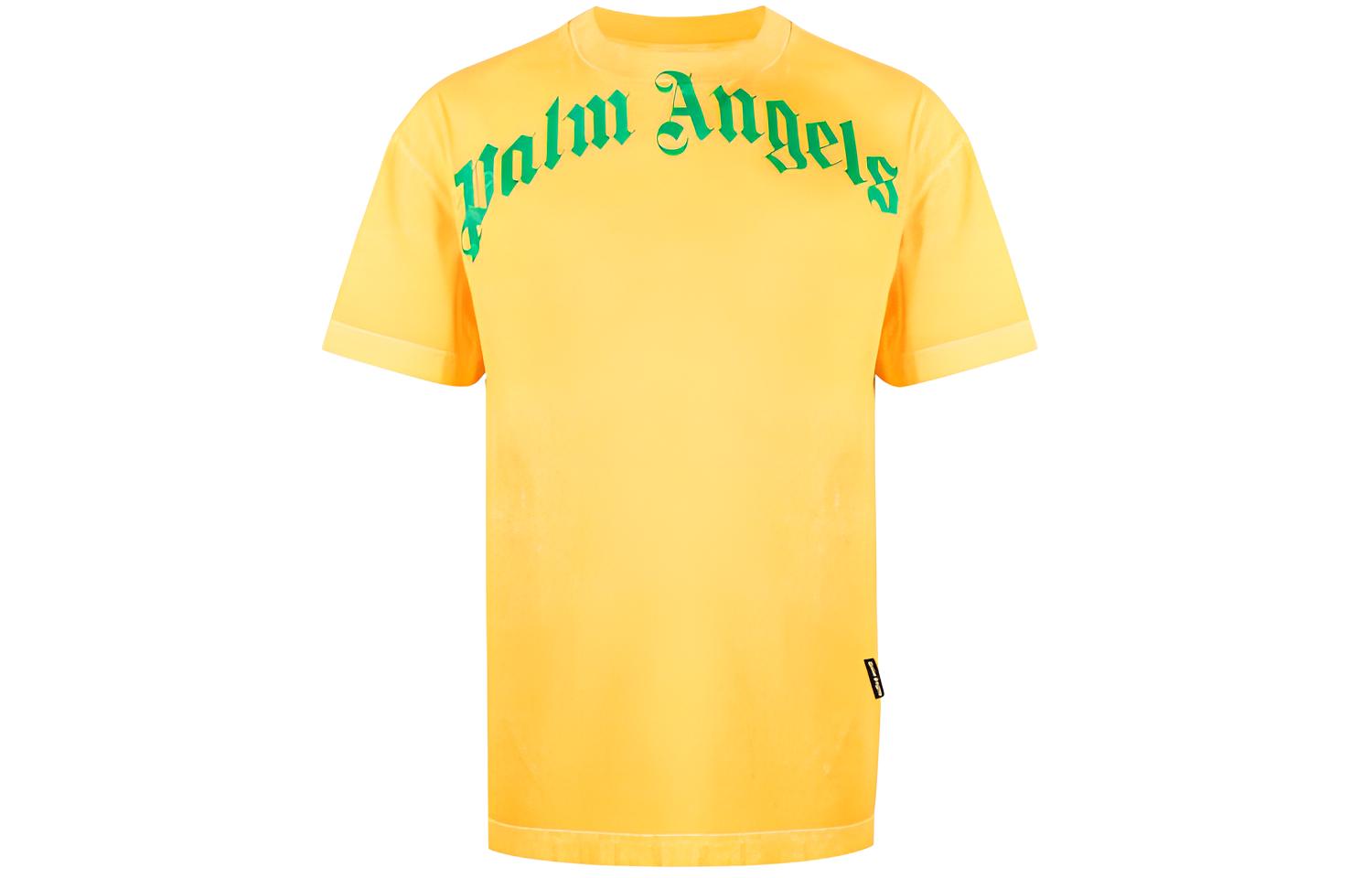 

Vintage T shirt PALM ANGELS, желтый