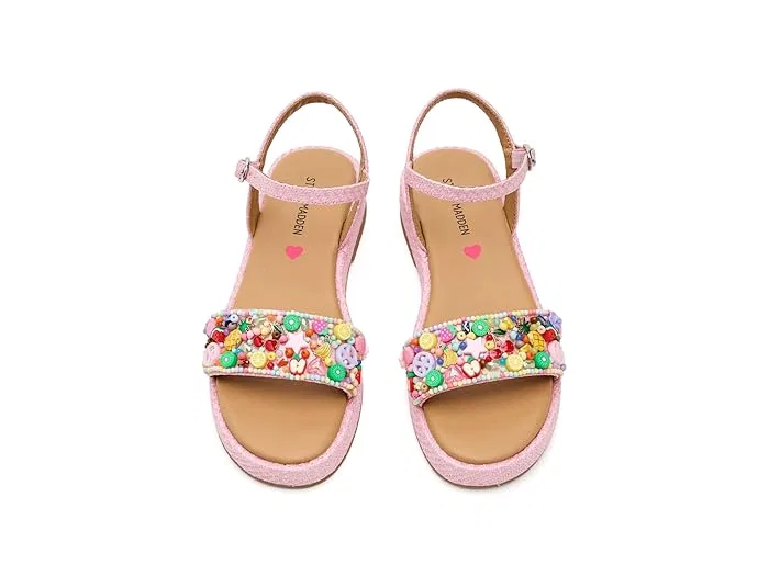 Босоножки с 3D-украшениями Arabela Steve Madden Kids, Pink — фото 3