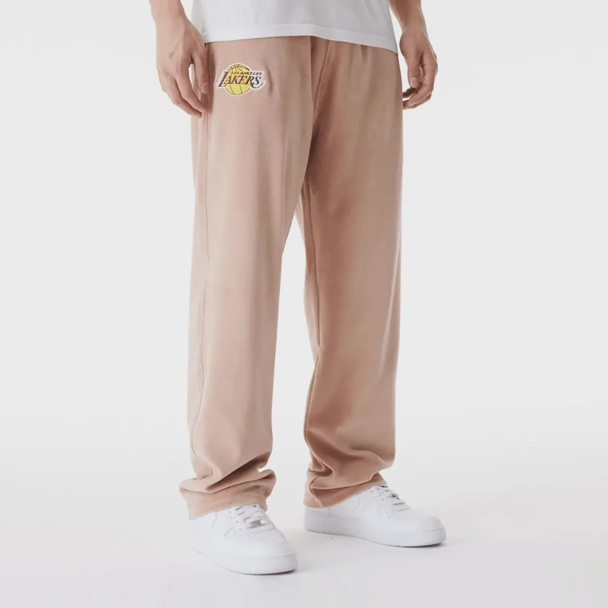 

Спортивные брюки New Era LA Lakers NBA Lifestyle Velours Trackpants, бежевый