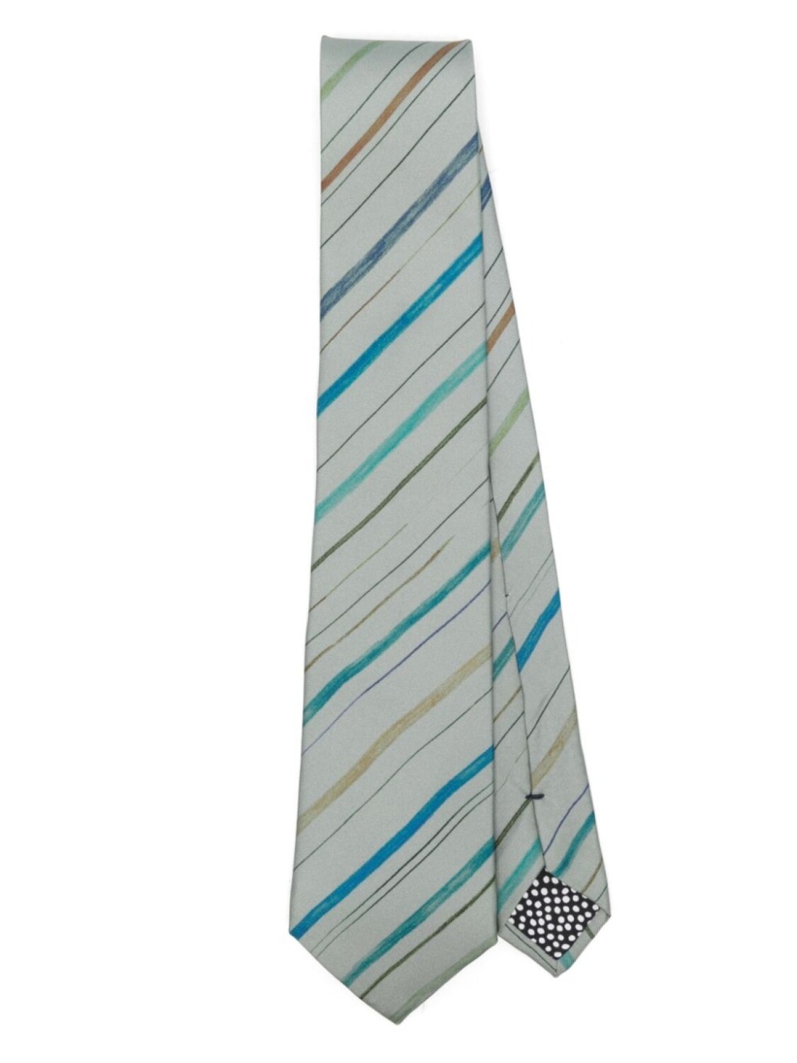 

Paul Smith шелковый галстук Pencil Stripe, зеленый