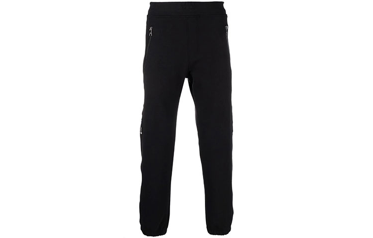 

Neil Barrett Вязаные спортивные штаны мужские Black Moderate Straight Fit