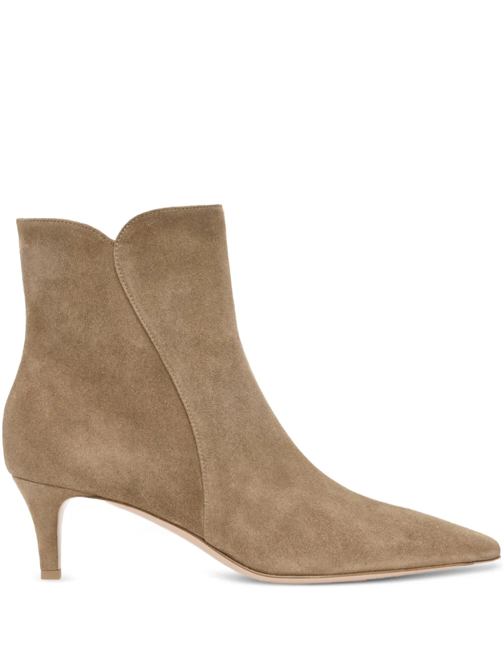 Ботильоны Levy 55 Gianvito Rossi, коричневый