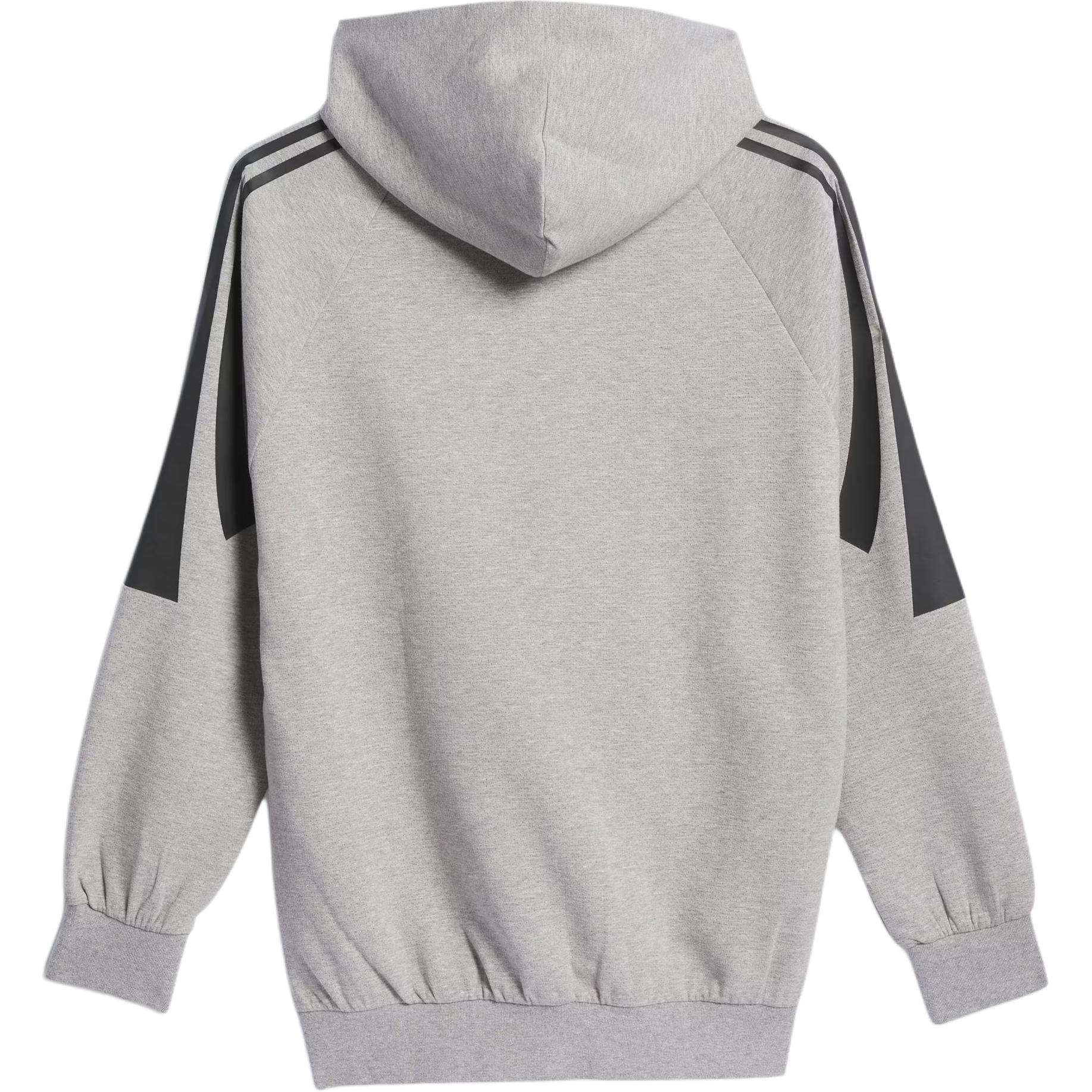 Бесплатная доставка с баскетбольным худи Spacer Gender Neutral Adidas, серый — фото 3
