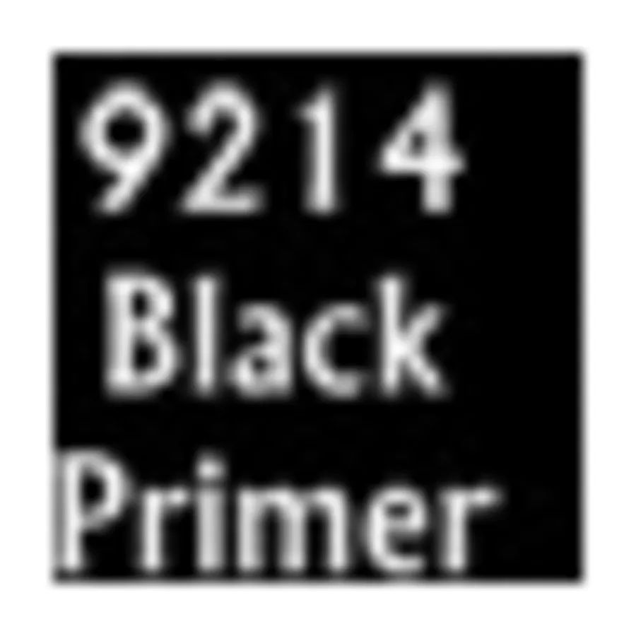

Черный Праймер, Master Series Paints - Blacks & Greys