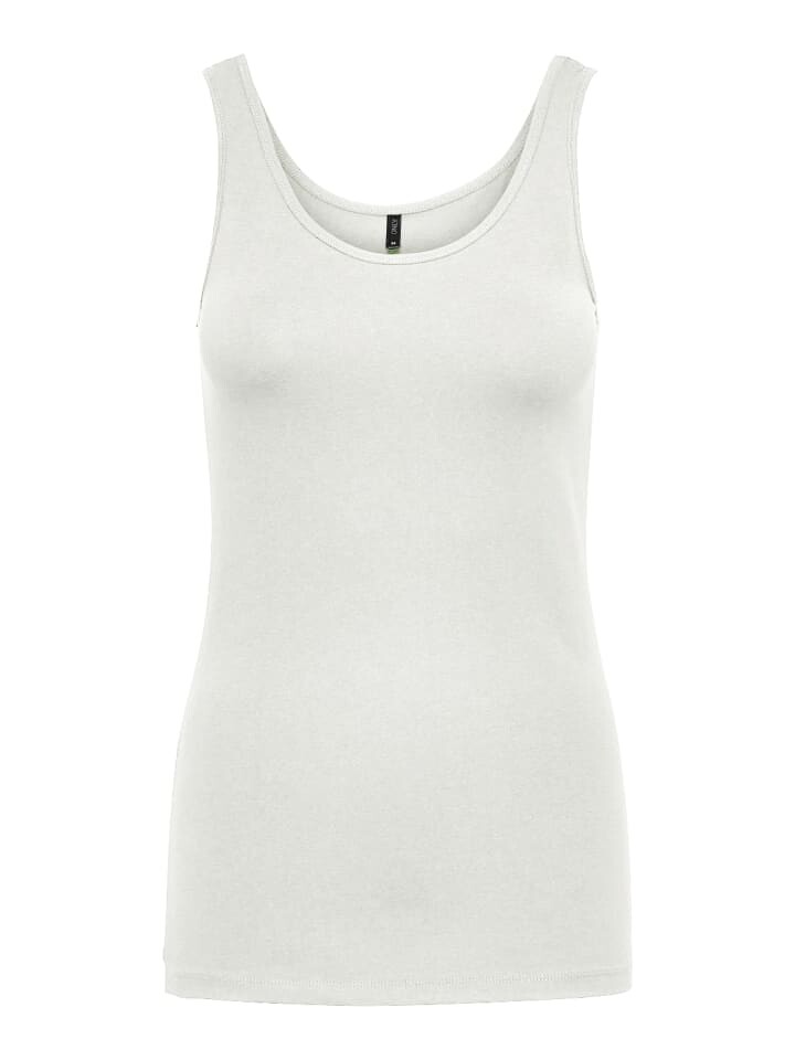 

Футболка KIDS ONLY Trägertop KOGLIVE LOVE LIFE S/L TANK TOP JRS, цвет cloud dancer