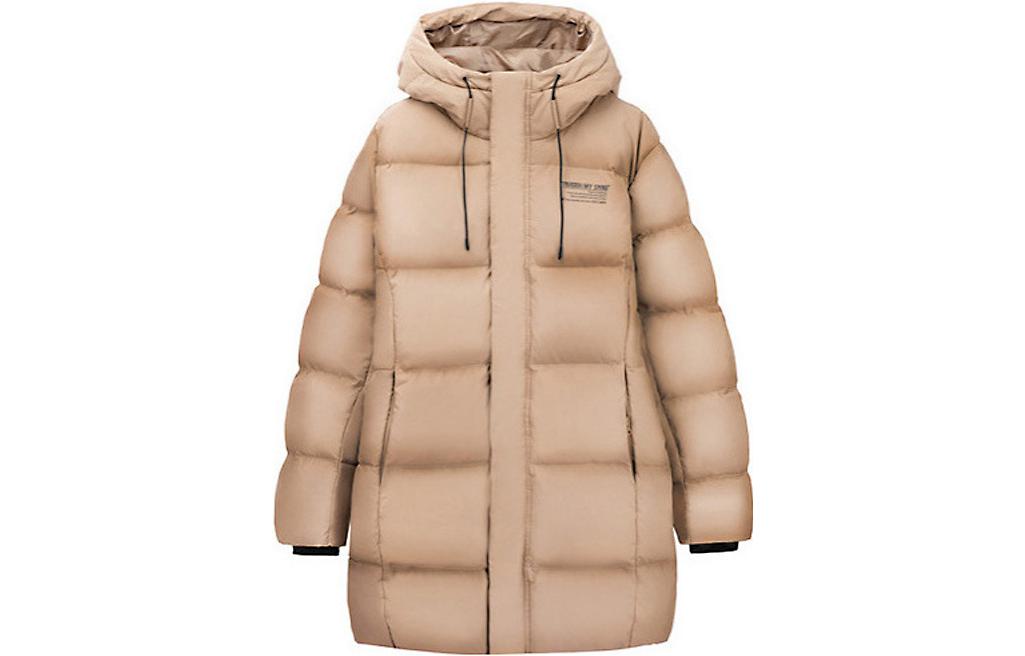 

Пуховик мужской с капюшоном утепленный стеганый 361°, fall wheat