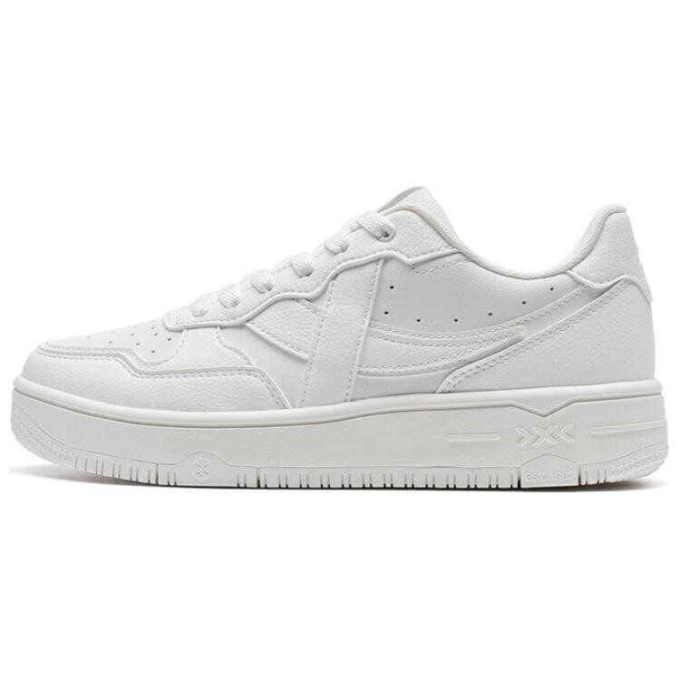 

Кроссовки XTEP Skateboarding Shoes Women's Low-top Sail White, белый
