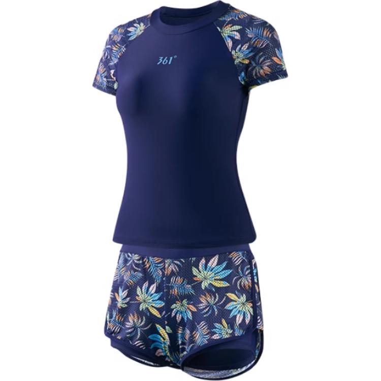 

361° Купальник Split для женщин Navy Blue & Heather Gray, Синий, 361° Купальник Split для женщин Navy Blue & Heather Gray