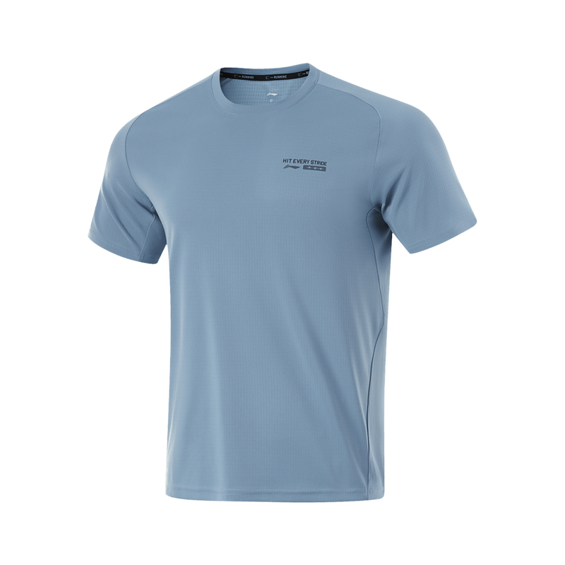 

Футболка Li-Ning с коротким рукавом мужская, fall синий