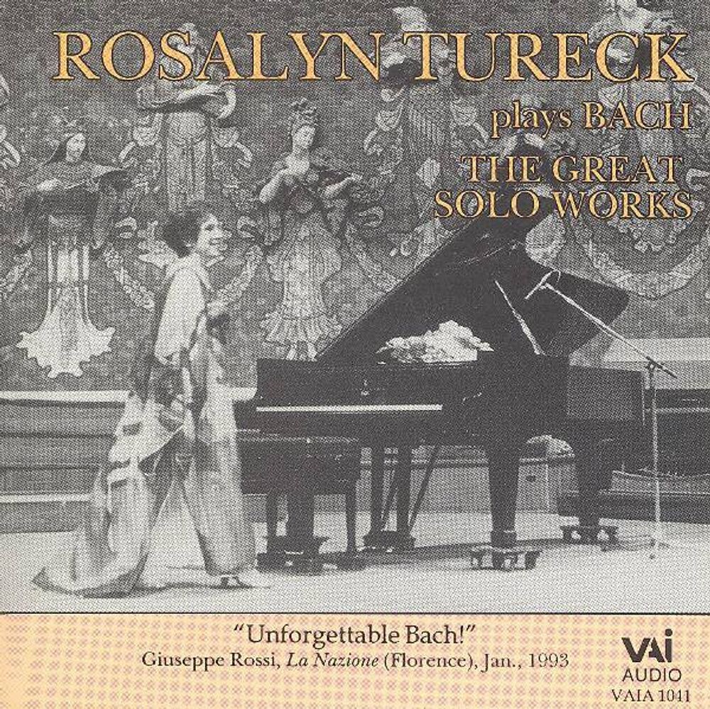 

Диск CD Rosalyn Tureck Plays Bach: The Great Solo Works - J.S. Bach, Rosalyn Tureck