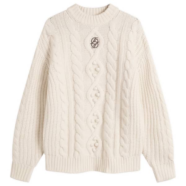 

Джемпер вязанной вязки Drole de monsieur Drôle De Monsieur, off белый