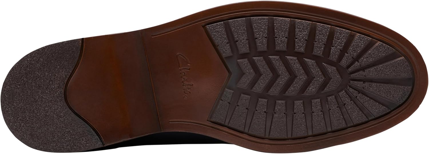Мужские туфли Clarks Aldwin Derby на шнуровке, Navy Nubuck — фото 3